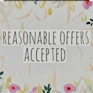 Make an offer!!  I will either accept or make a counter offer.